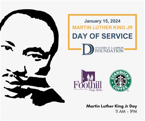 Martin Luther King Jr Day Of Service D Andre D Lampkin Foundation