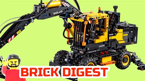 Lego Technic Volvo Ew E Review Brick Digest