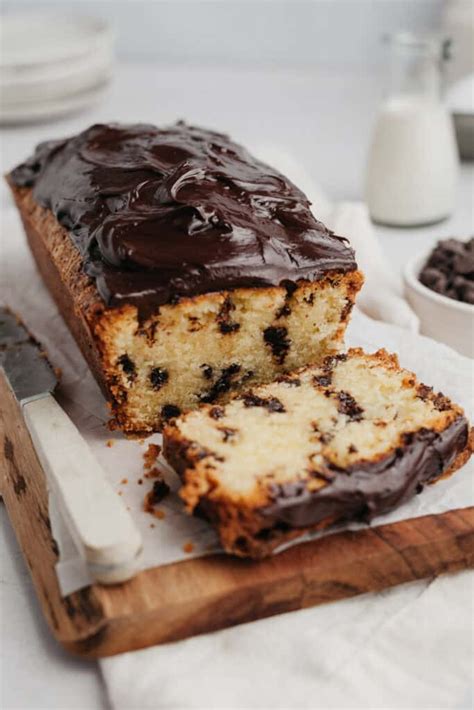 Simple Chocolate Chip Loaf Cake Alpine Ella