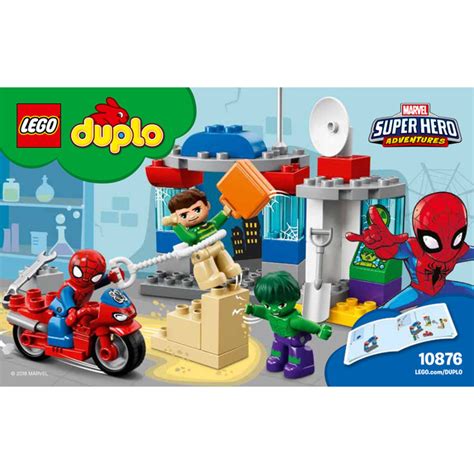 LEGO Spider-Man & Hulk Adventures Set 10876 Instructions | Brick Owl ...