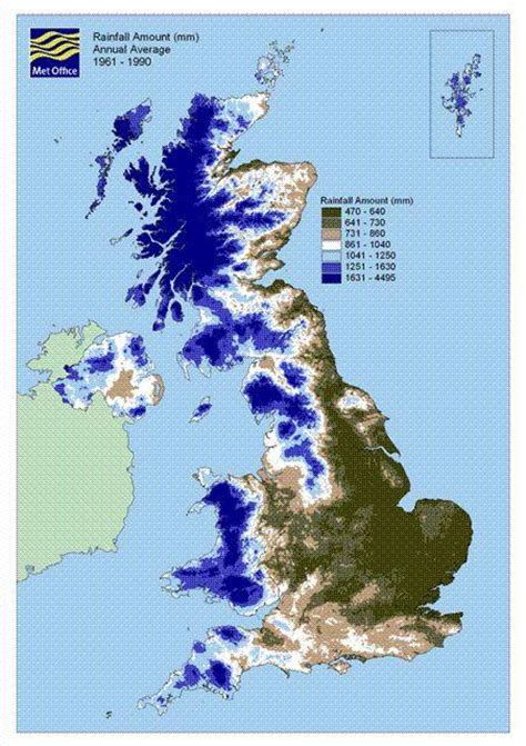 Height above sea level map UK - UK above sea level map (Northern Europe - Europe)