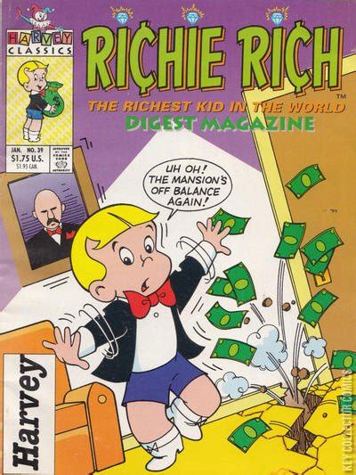 Richie Rich Digest Magazine 39 Published January 1994