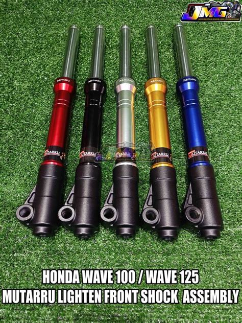 HONDA WAVE 100 WAVE 125 MUTARRU LIGHTEN FRONT SHOCKY ASSEMBLY Lazada PH