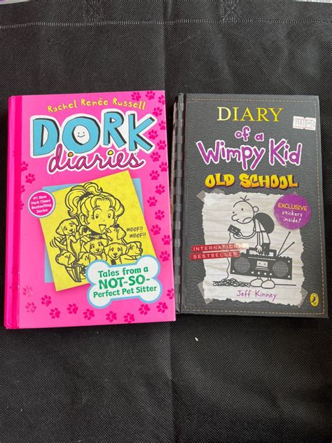 Bundle Hardcover Dork Diaries And Diary Of A Wimpy Kid Hobbies