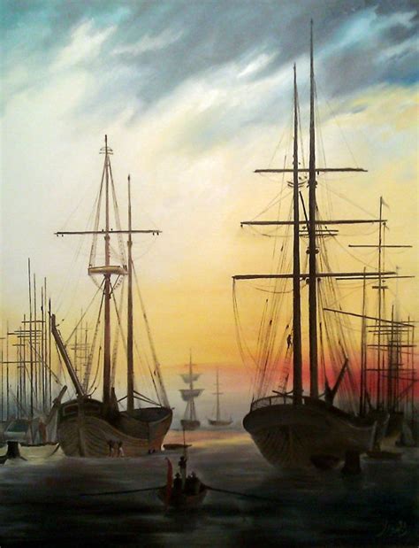 120 best images about Sailing Ship Paintings on Pinterest | Ship ...