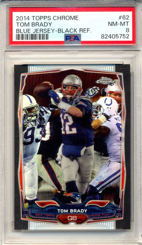 Topps Chrome Tom Brady Blue Jersey Black Refractor Flickr