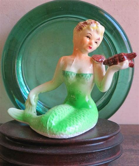 Aquarium Mermaid Fish Tank Bubbler Ceramic Mermaid Aerator Etsy