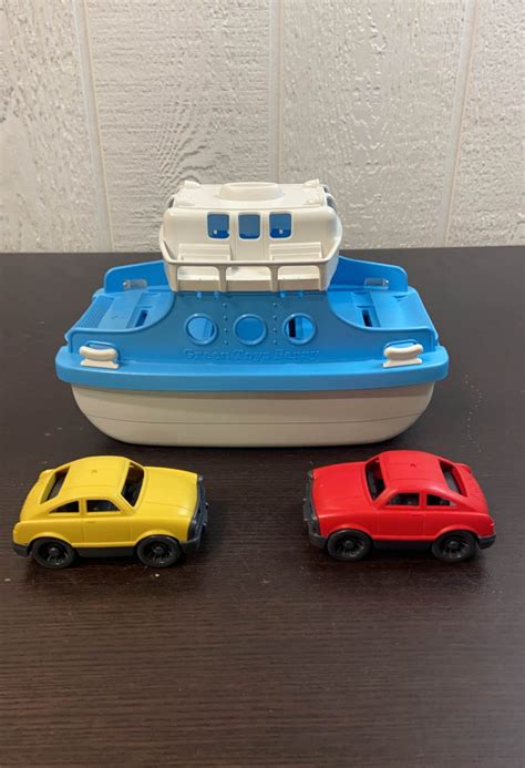 Green Toys Ferry Boat Blue And White