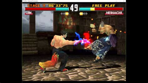 TEKKEN 3 JIN PLAYTHROUGH ARCADE YouTube