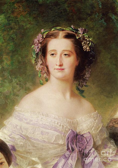 Empress Eugenie Painting By Franz Xaver Winterhalter Fine Art America