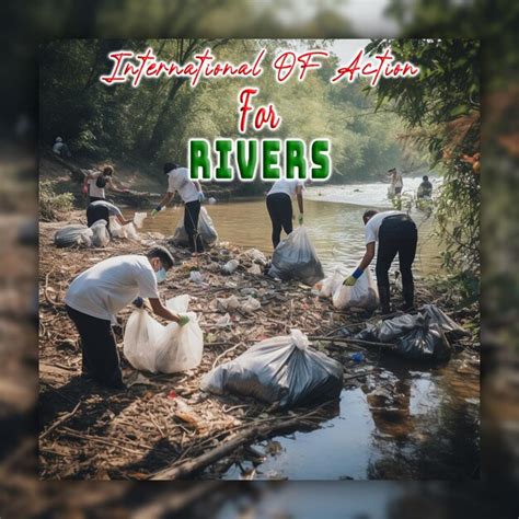 Premium PSD International Day Of Action For Rivers