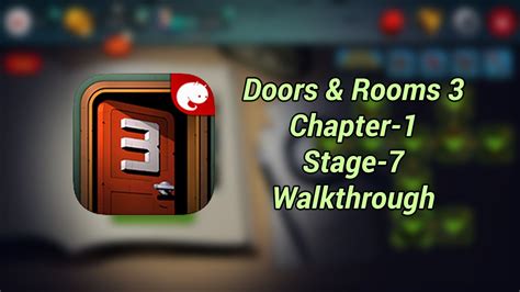 Doors Rooms 3 Walkthrough Chapter 1 Stage 7 Walkthrough YouTube