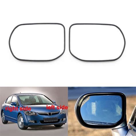 Espejo Retrovisor Exterior Para Coche Lente De Cristal No Calefactable