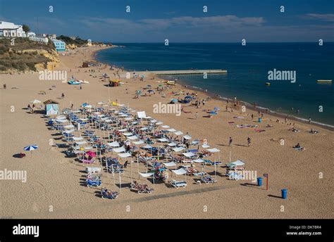 Fisherman's Beach, Albufeira, Faro, Portugal Stock Photo - Alamy