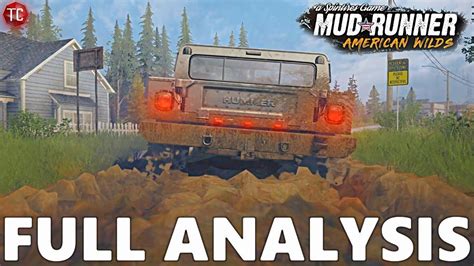 SpinTires MudRunner: AMERICAN WILDS FIRST GAMEPLAY!! Full Trailer ...