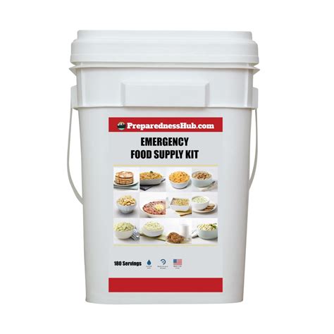 Emergency Food Supply Kit – 180 Servings – Preparedness Hub