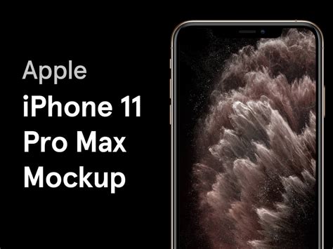 iPhone 11 Pro Max Mockup - Free Figma Resource | Figma Elements