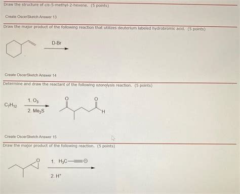 Solved Draw The Structure Of Cis 5 Methyl 2 Hexene 5