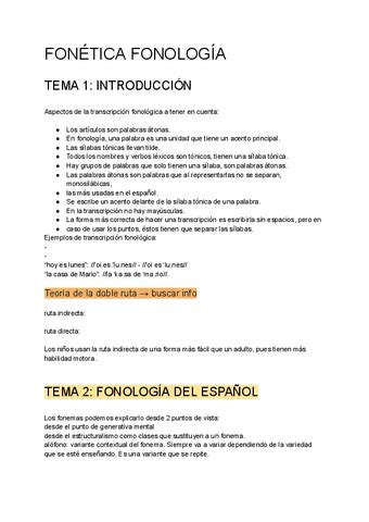 Resumen Temario Fonetica Y Fonologia Pdf