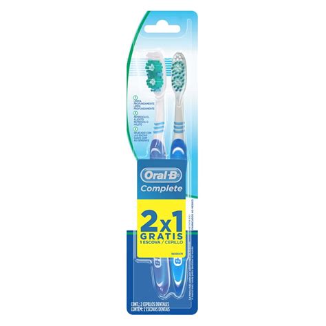 Escova Dental Oral B Complete 40 Limpeza Profunda Leve 2 Pague 1