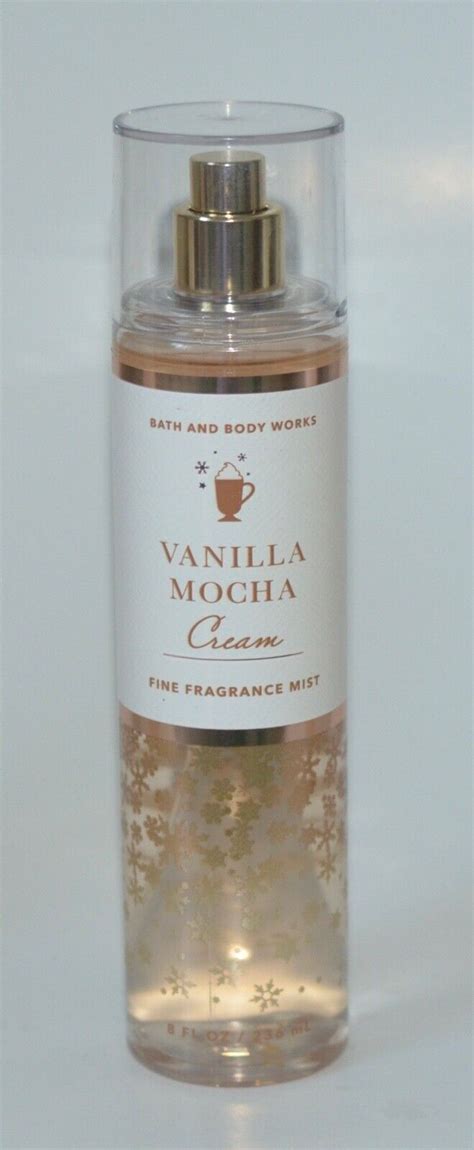 1 BATH BODY WORKS VANILLA MOCHA CREAM FINE FRAGRANCE MIST SPRAY