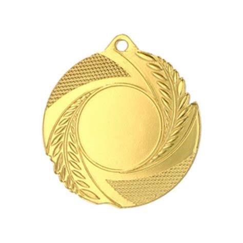 Medal Z Oty Og Lny Z Miejscem Na Emblemat Mm Medal Stalowy