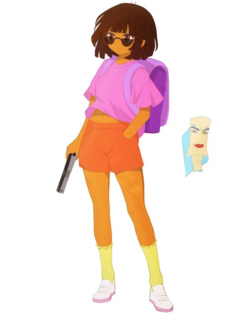 Dora Marquez And Map Dora The Explorer Drawn By Lancerkoi Danbooru