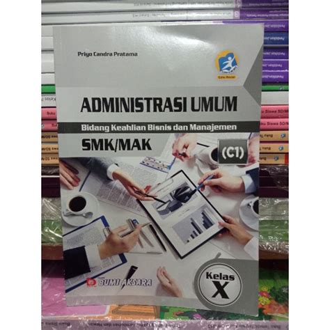 Jual BUKU ADMINISTRASI UMUM BIDANG KEAHLIAN BISNIS DAN MANAJEMEN C1