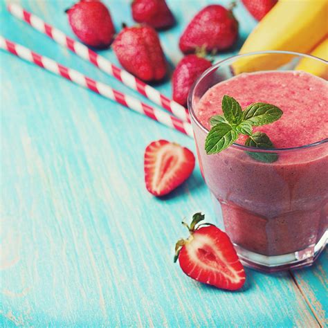 Smoothie Fraise Banane Sans Lait