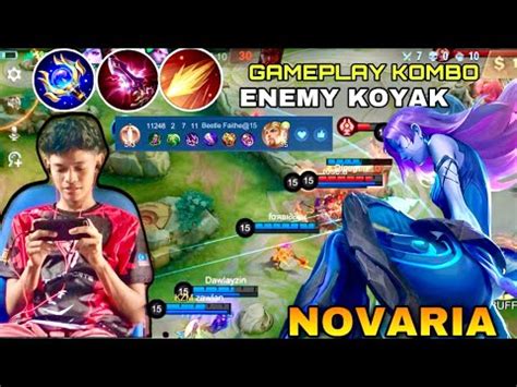 NOVARIA BEST HERO MAGE ENEMY SAMPAI KOYAK AKU BUAT BEST BUILD MAGE