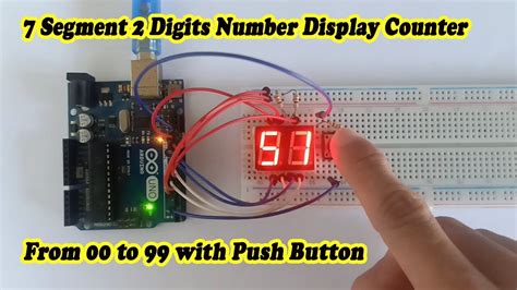 Seven Segment Display With Arduino Interfacing To Off