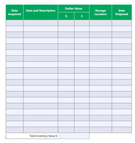 Inventory Report 10 Examples Format Pdf