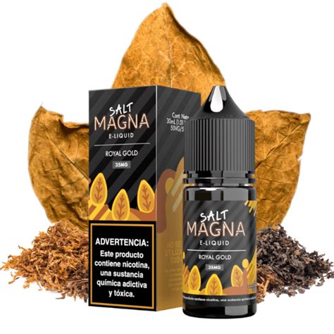 LÍQUIDO ROYAL GOLD NICSALT MAGNA Best Vape Brasil