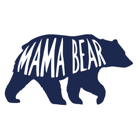 Mama Bear Mom Grandma Mother S Day Free Svg File Svg Heart