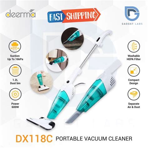 Jual Deerma Dx C Portable Vacuum Cleaner In Alat Penghisap Debu