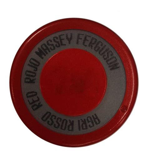 Peinture aérosol pour carrosserie couleur rouge Massey Fergusson 400ml