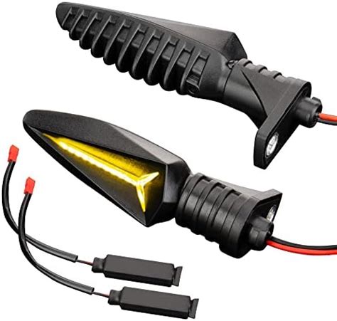 Amazon Kicry Led Turn Signals Motorcycle Front Flowing Blinkers