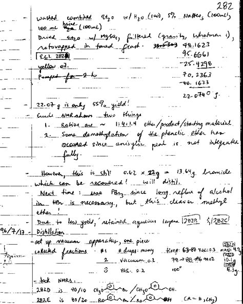 Chem2O06 - 1997/98 - Laboratory Notebook