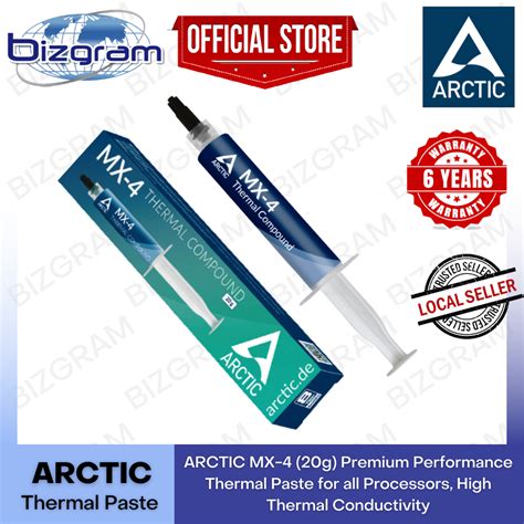 ARCTIC MX 4 8g 20g 45g Premium Performance Thermal Paste For All