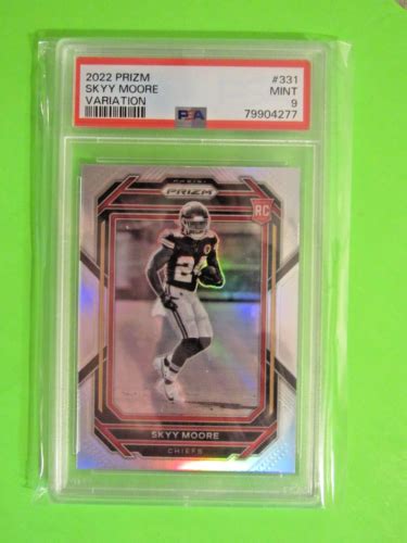 Panini Prizm Rookie Variation Silver Prizm Skyy Moore Rc