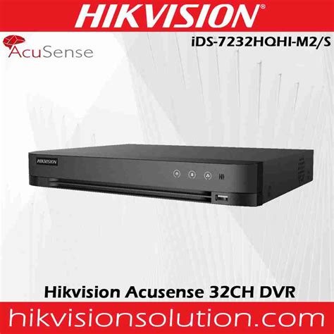 Hikvision 3K 32CH DVR 2HDD IDS 7232HQHI M2 S STD E Hikvision Shop