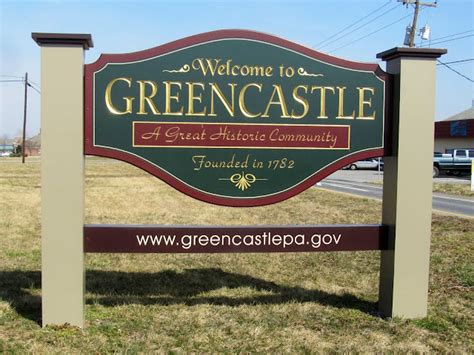 Geographically Yours Welcome: Greencastle, Pennsylvania