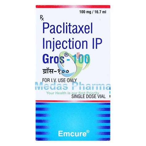 Paclitaxel Gros Mg Injection Emcure Vial At Rs Vial In Surat