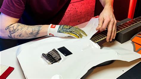 How To Wrap A Guitar Youtube