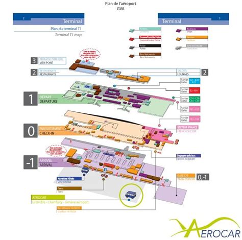 Geneva Best Airport Map Arrivals Check In Departures