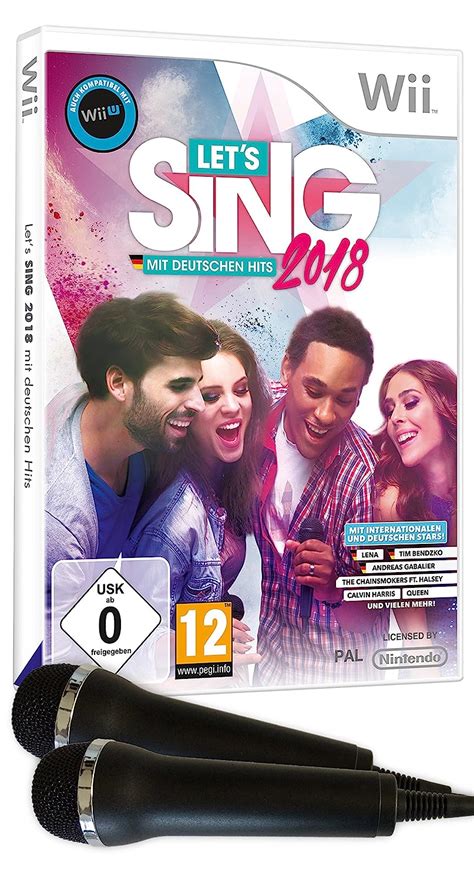 Let S Sing 2018 Mit Deutschen Hits 2 Mics Wii Wii U Amazon De