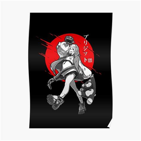 "Bridget guilty gear" Poster for Sale by Voxill | Redbubble