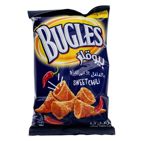 Bugles Sweet Chili Corn Snacks 30 G Online At Best Price Corn Based Bags Lulu Uae