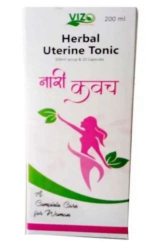 200ml Nari Kavach Herbal Uterine Tonic At Rs 205 Bottle Herbal