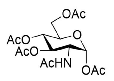 7784 54 5 1346 四 O 乙酰基 2 脱氧 2 乙酰氨基 α D 吡喃葡萄糖 齐岳糖化学试剂 Udp糖丨mof丨金属